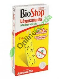 Biostop Légyfogólap 2-db-os - csomag